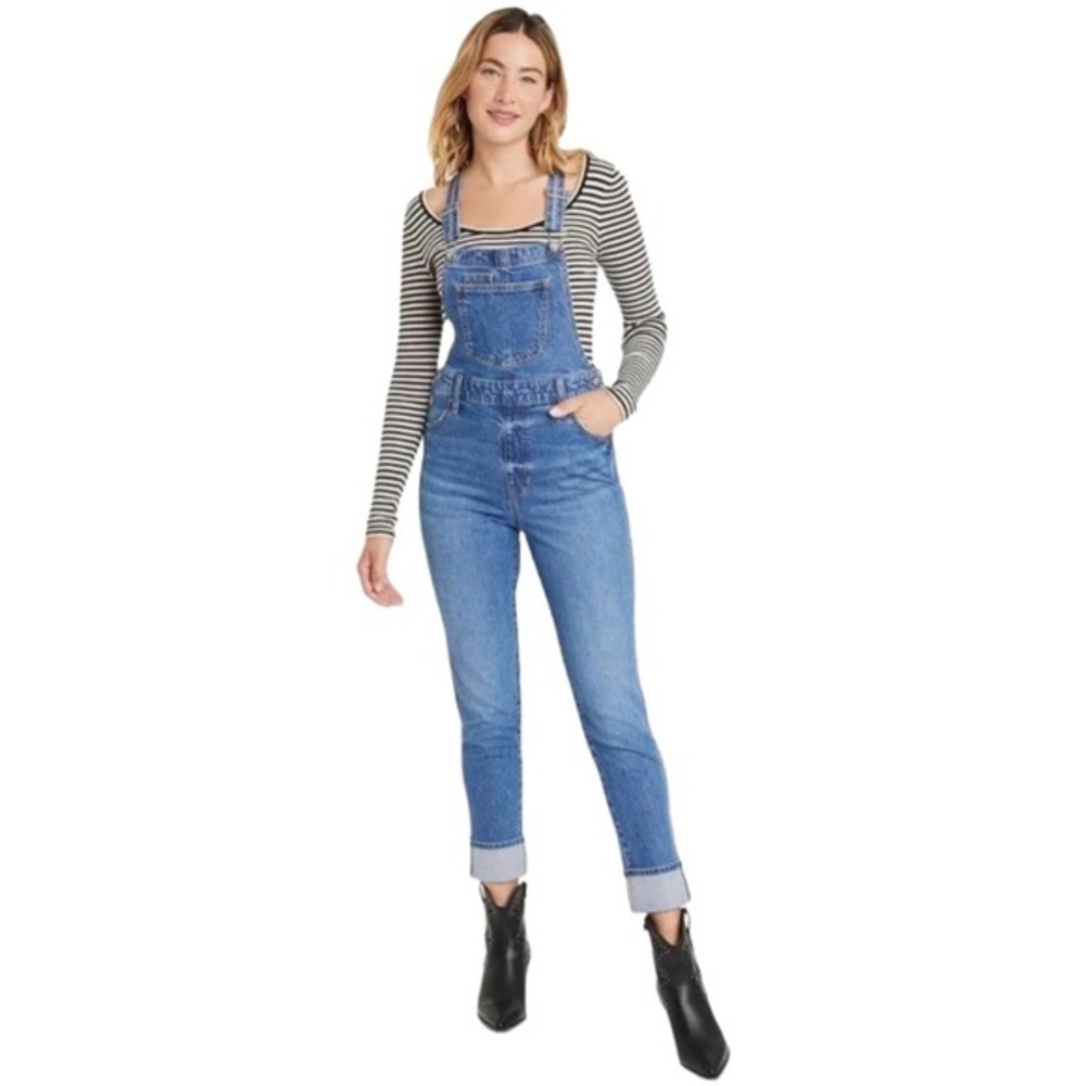Universal Thread Women's Classic Blue Overalls